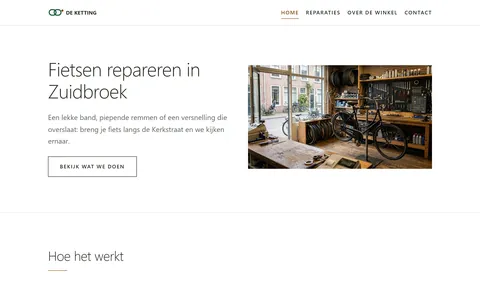 Ontwerp D, Rustig: veel wit en dunne letters, alleen ruimte en haarlijnen
